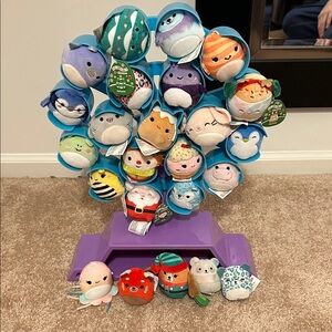 Colorful squishmallow Toy Carousel Set for Kids
